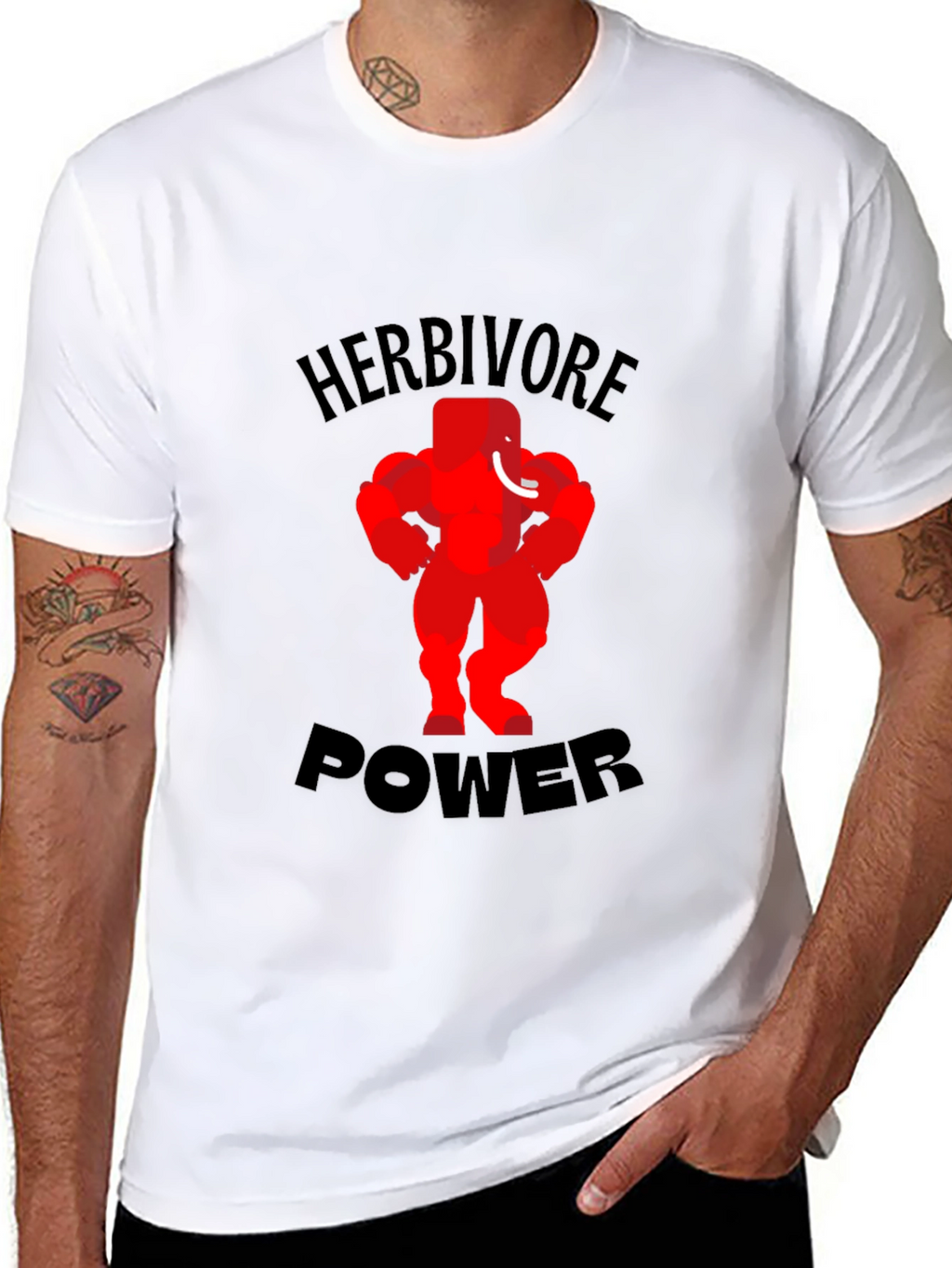 Herbivore Power Graphic T-Shirt