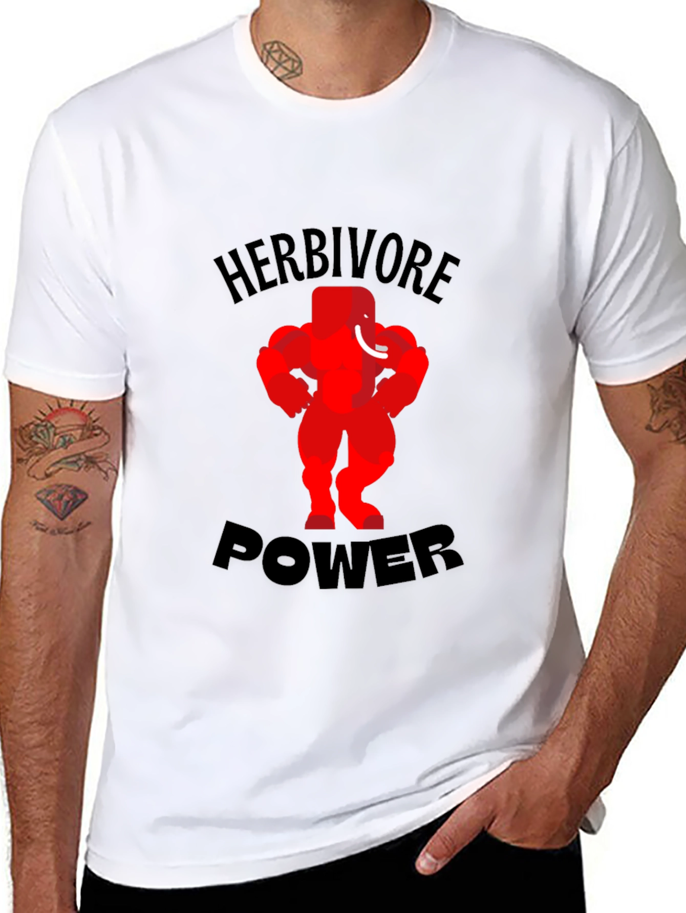 Herbivore Power Graphic T-Shirt