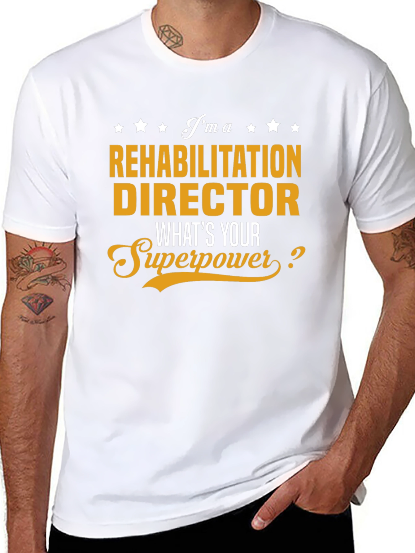 Rehabilitation Director Superpower T-Shirt