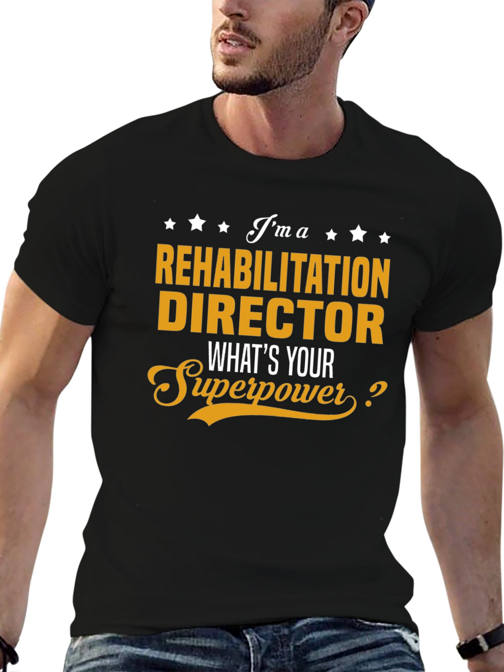 Rehabilitation Director Superpower T-Shirt