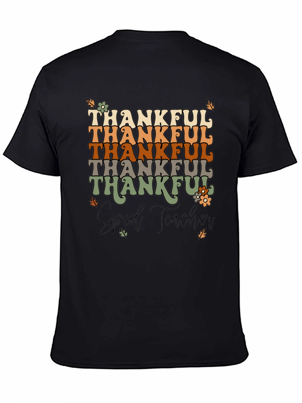 Thankful Sped Teacher Graphic Tee
