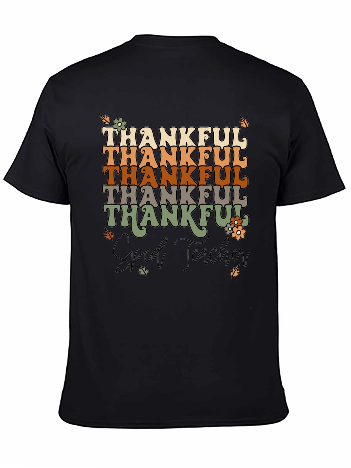 Thankful Sped Teacher Graphic Tee