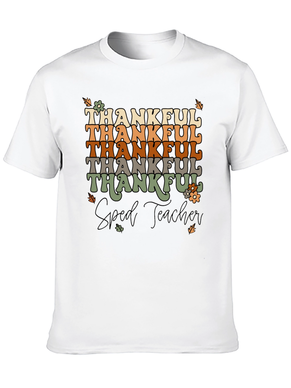 Thankful Sped Teacher Graphic Tee