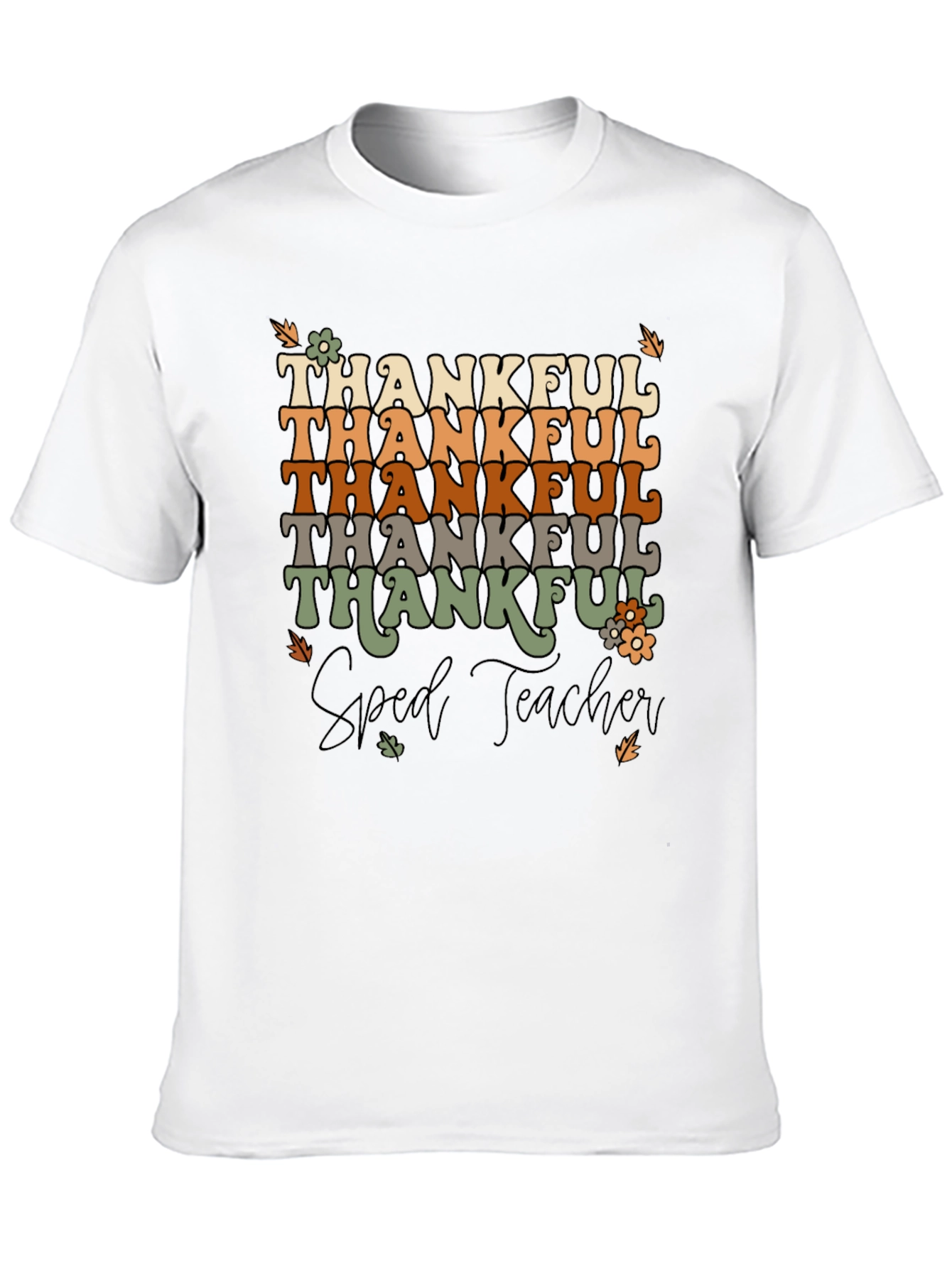 Thankful Sped Teacher Graphic Tee