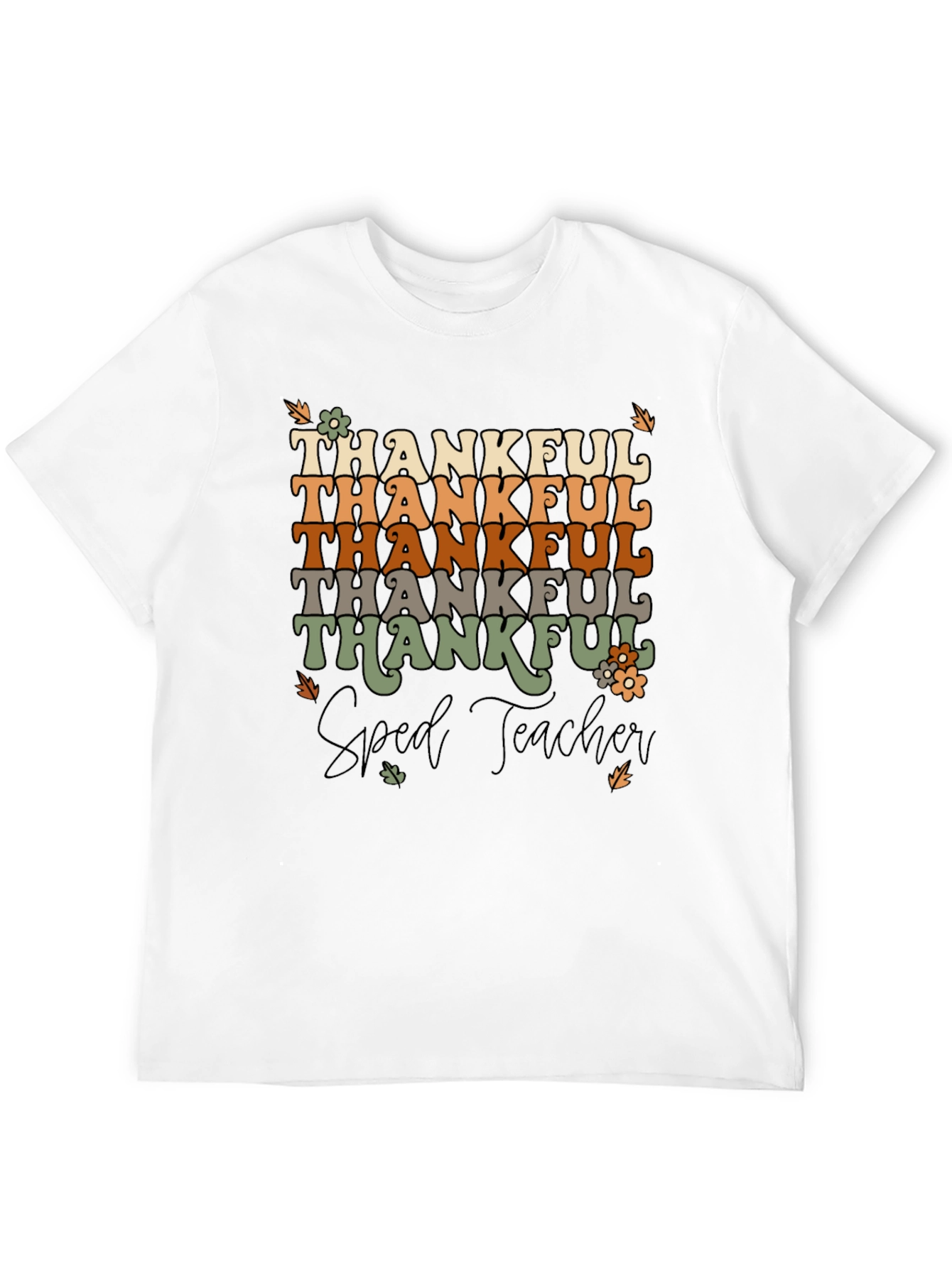 Thankful Sped Teacher Graphic Tee