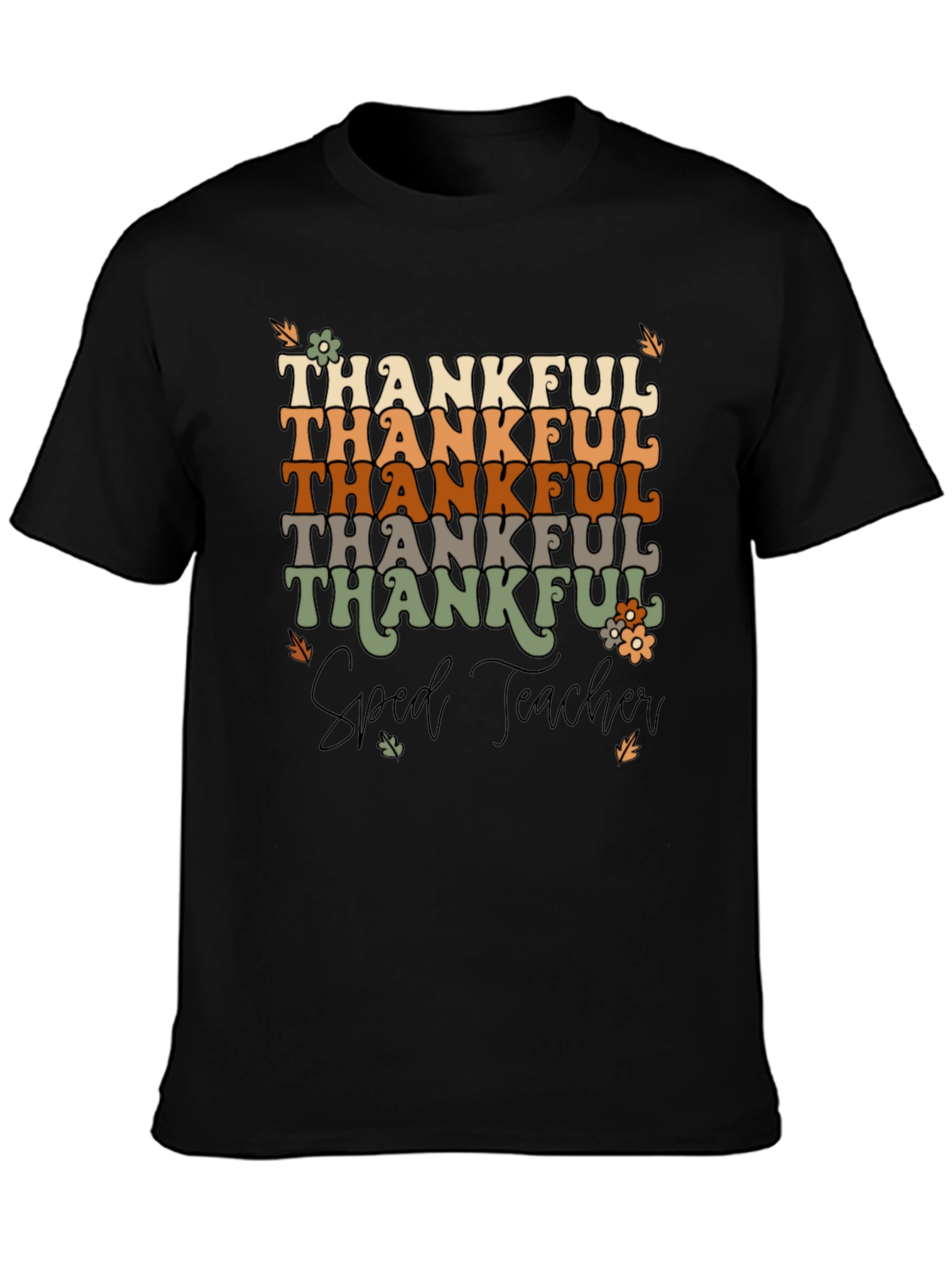 Thankful Sped Teacher Graphic Tee