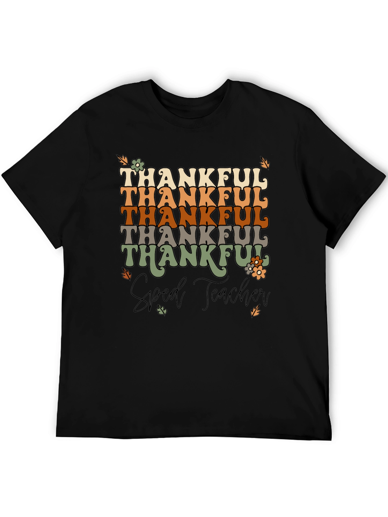 Thankful Sped Teacher Graphic Tee