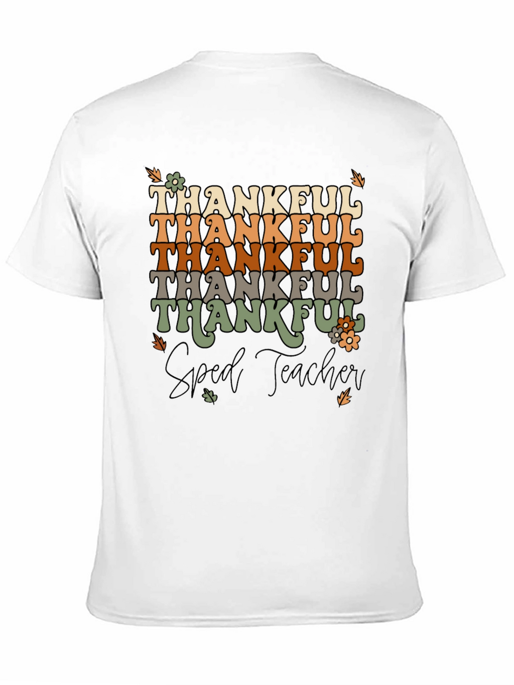Thankful Sped Teacher Graphic Tee