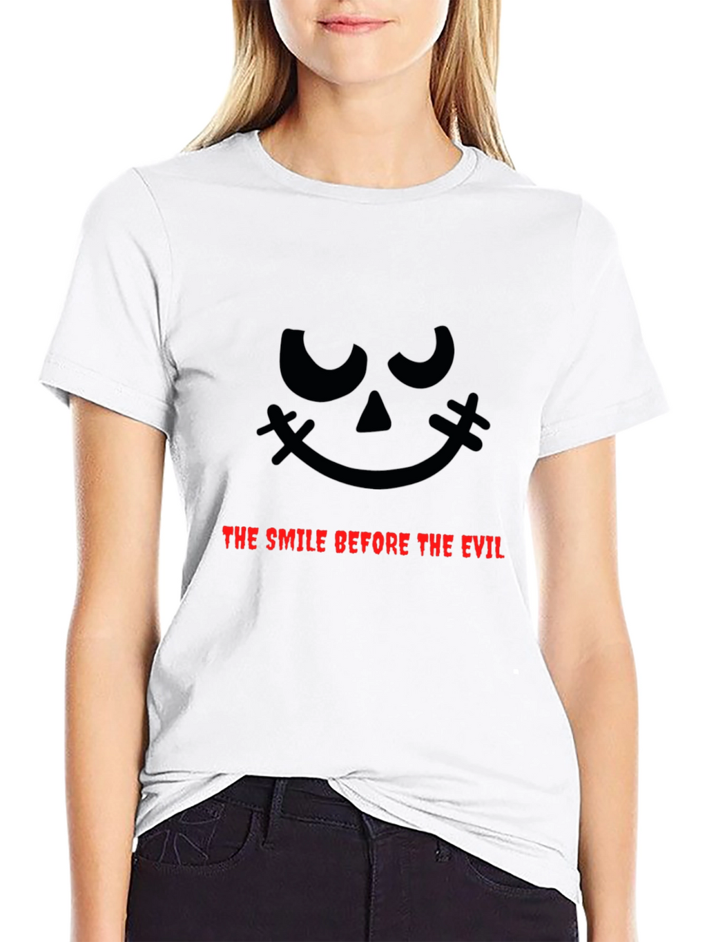 The Smile Before the Evil Graphic T-Shirt