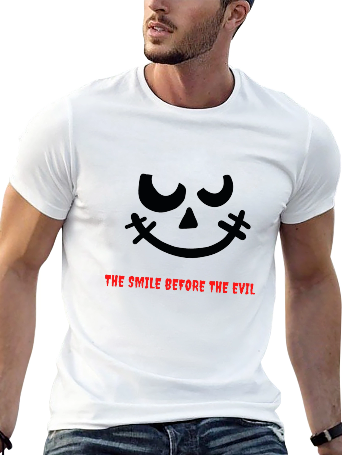The Smile Before the Evil Graphic T-Shirt