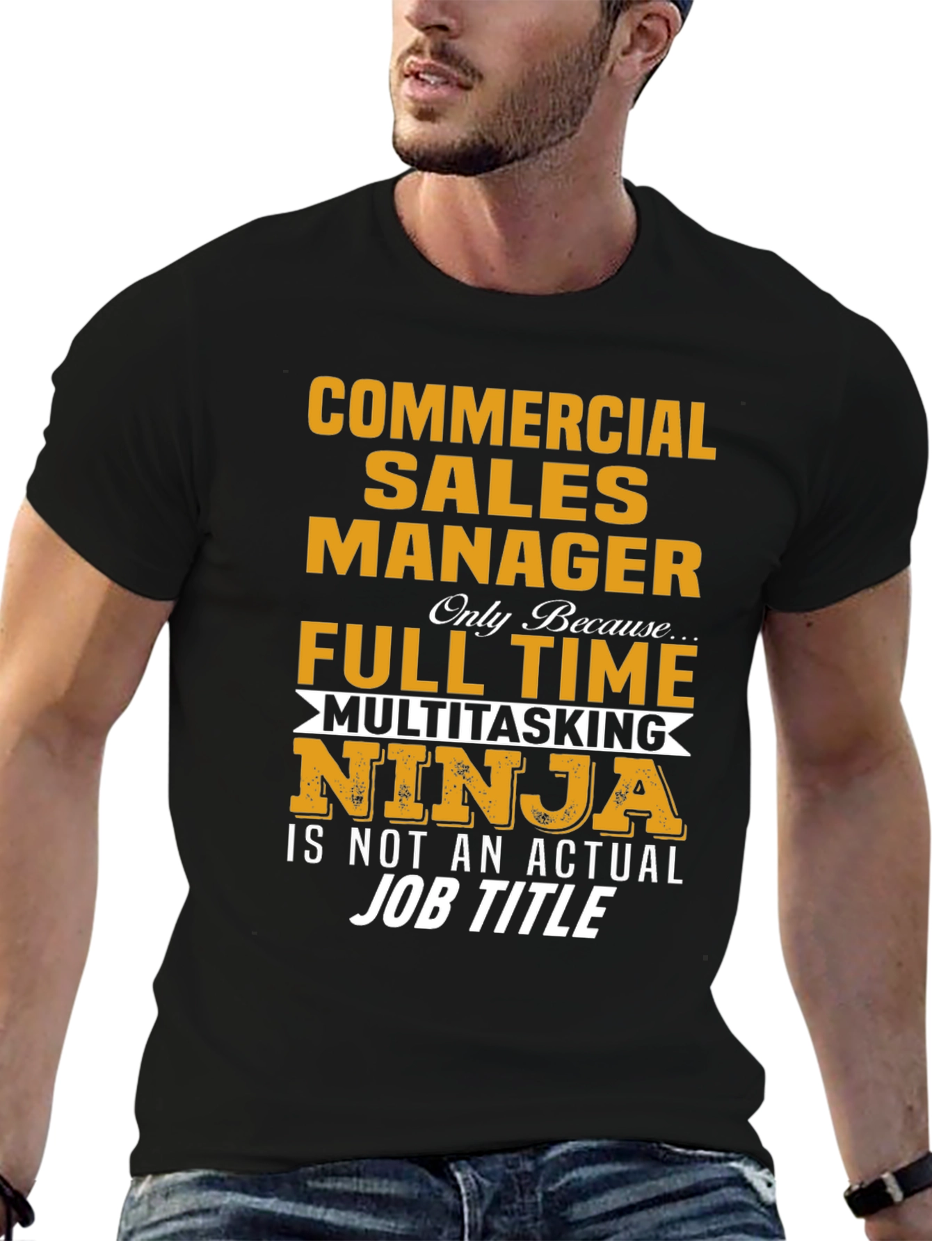 Commercial Sales Manager Ninja T-Shirt