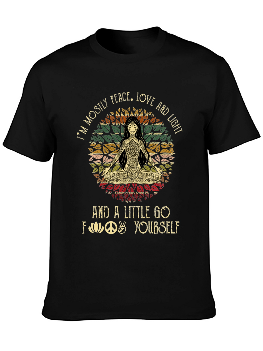Peace Love and Light Graphic T-Shirt