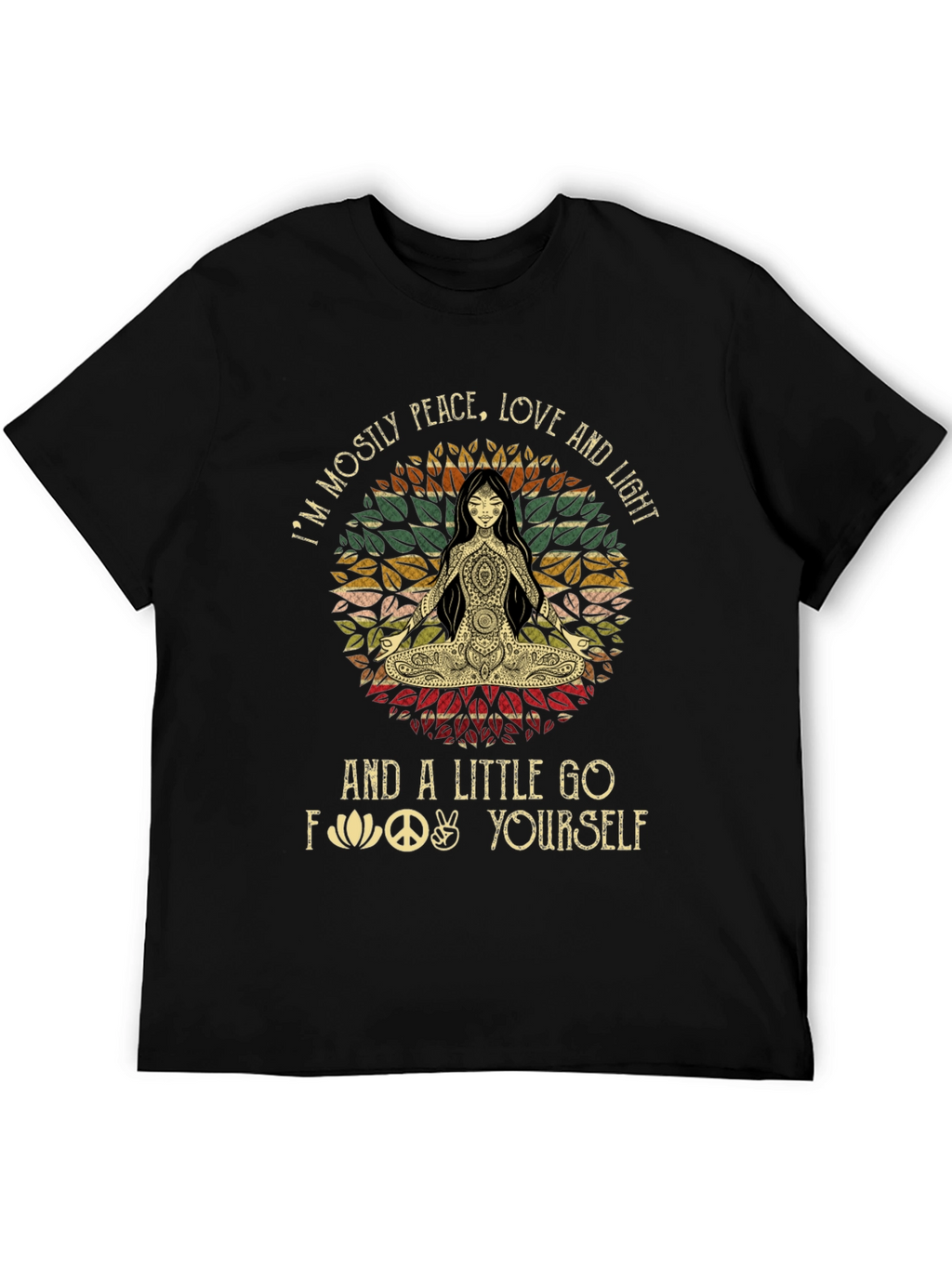 Peace Love and Light Graphic T-Shirt