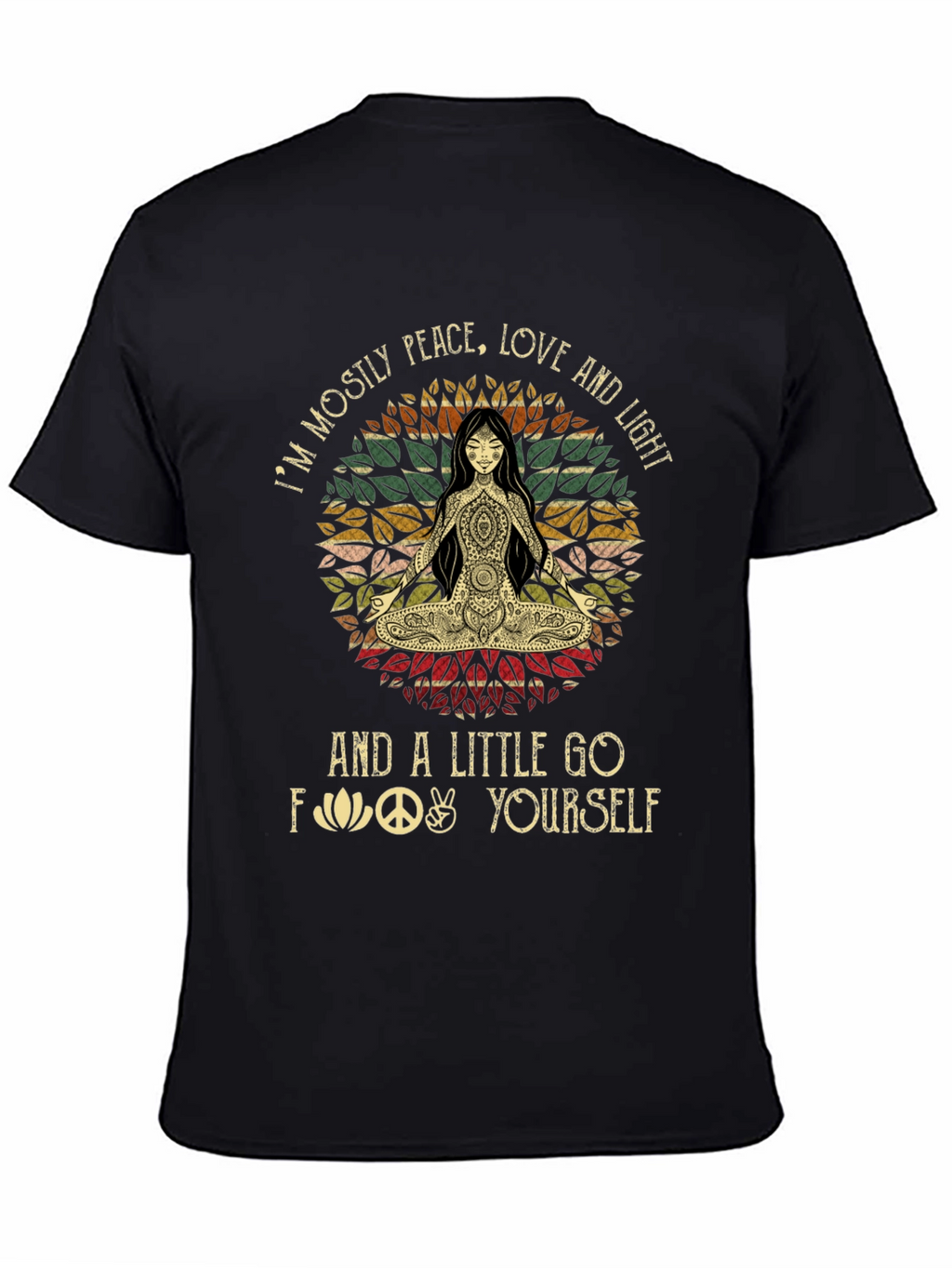 Peace Love and Light Graphic T-Shirt