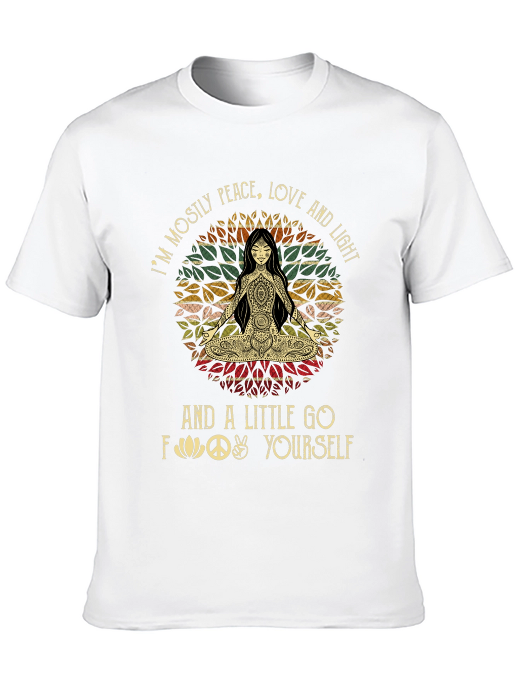 Peace Love and Light Graphic T-Shirt
