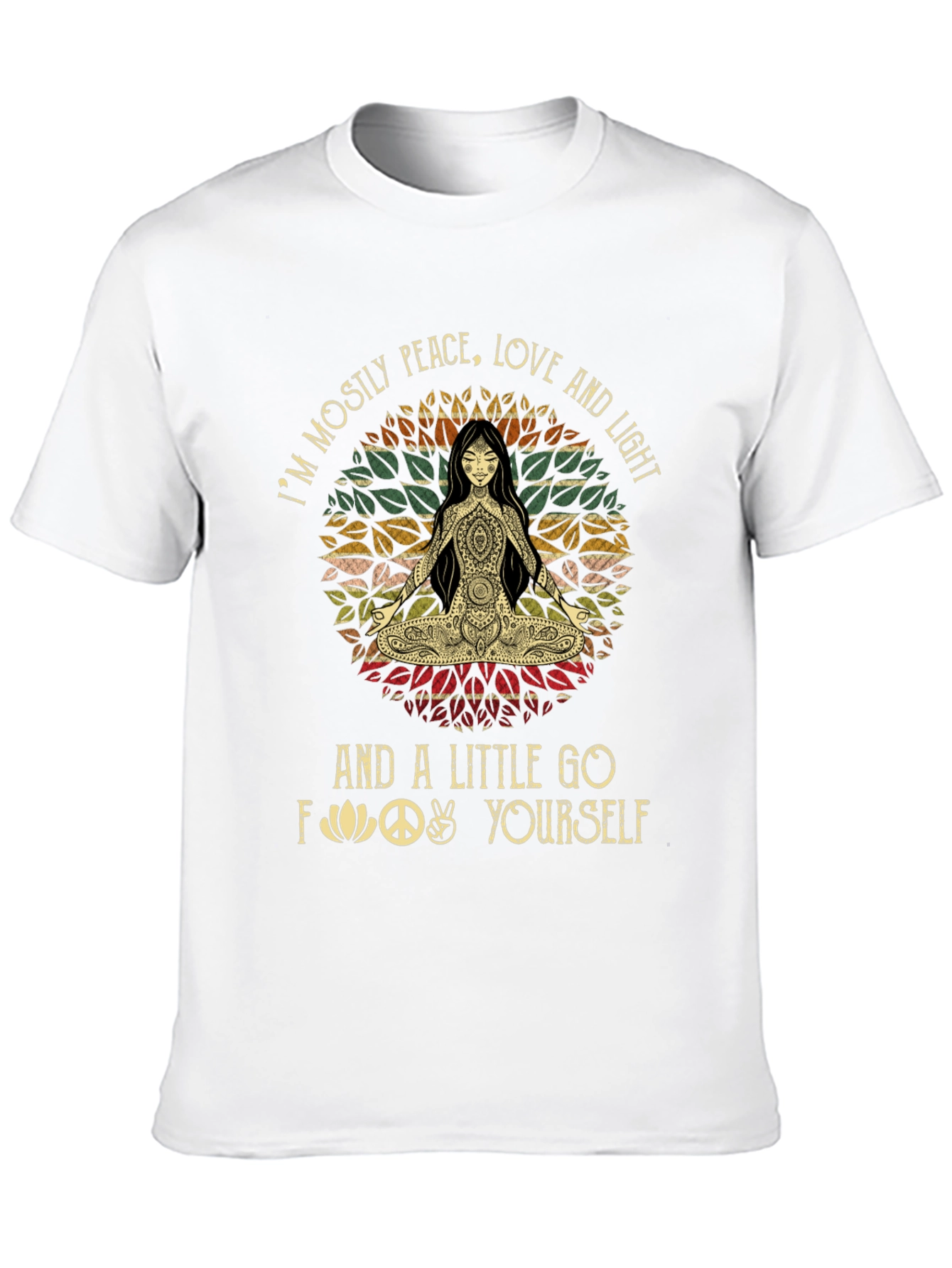 Peace Love and Light Graphic T-Shirt