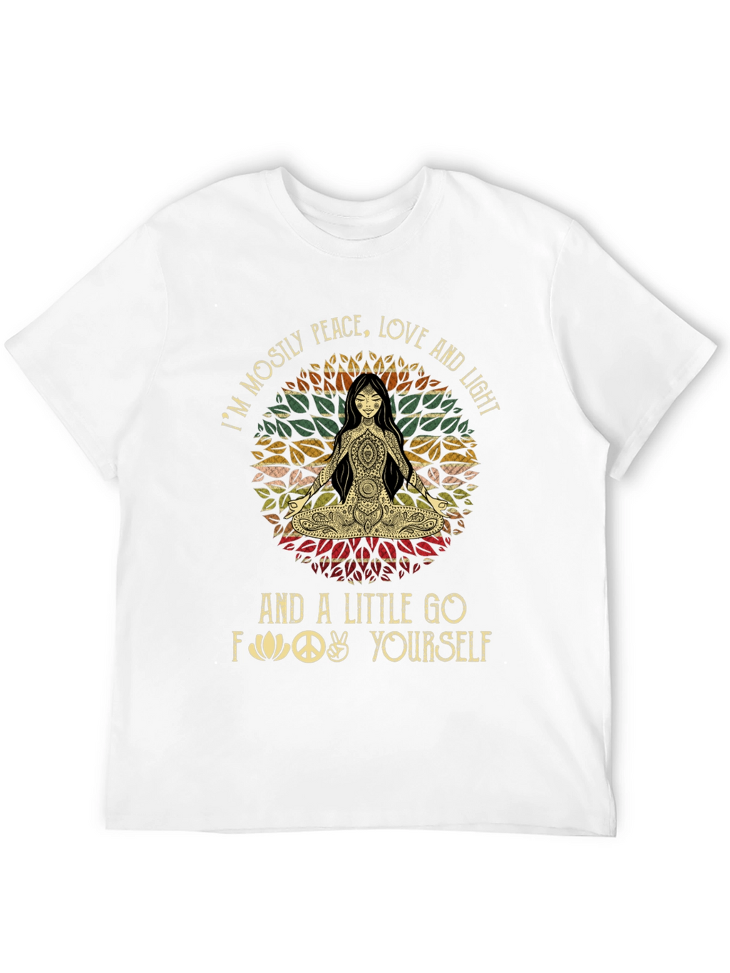 Peace Love and Light Graphic T-Shirt