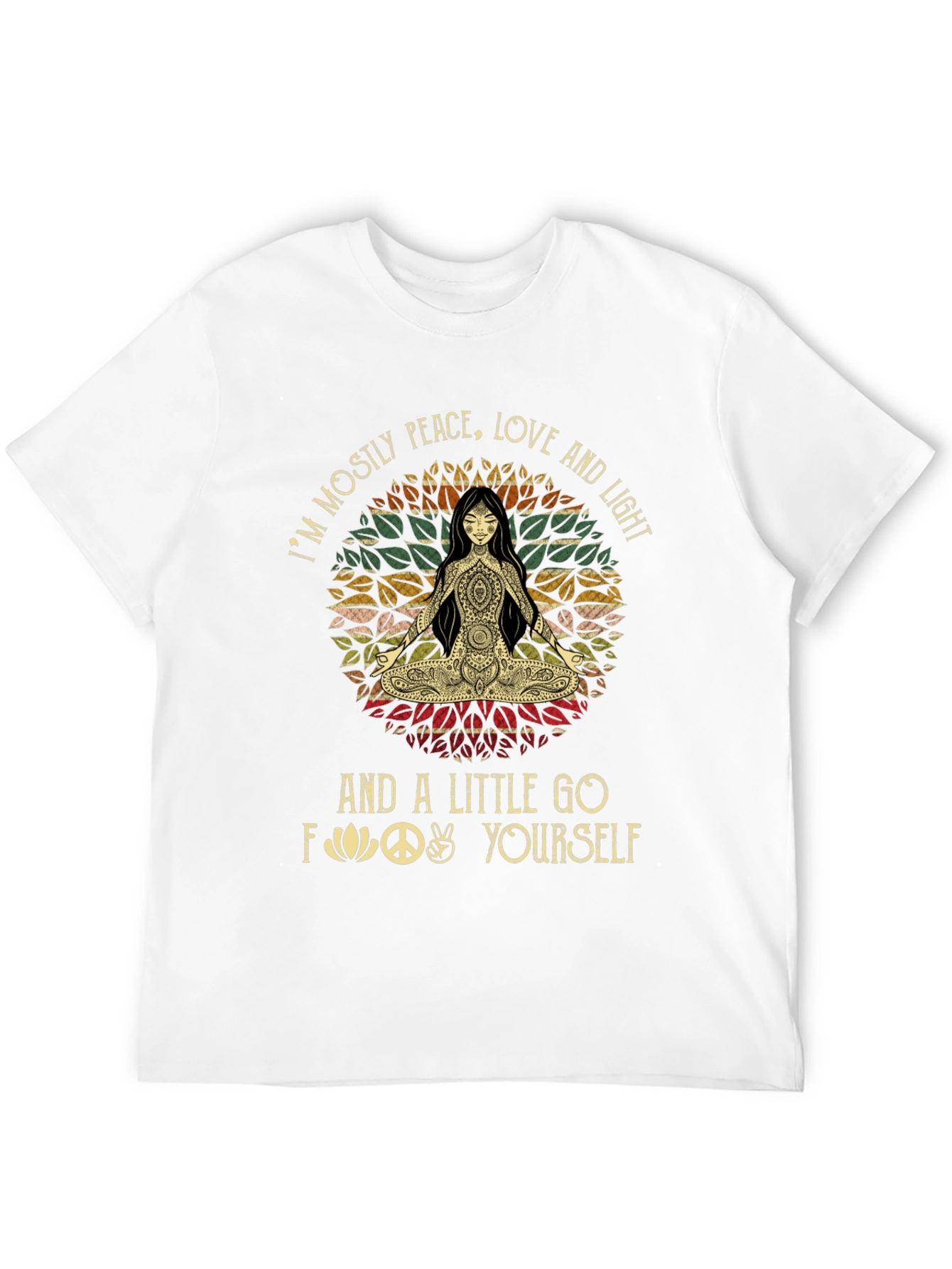 Peace Love and Light Graphic T-Shirt