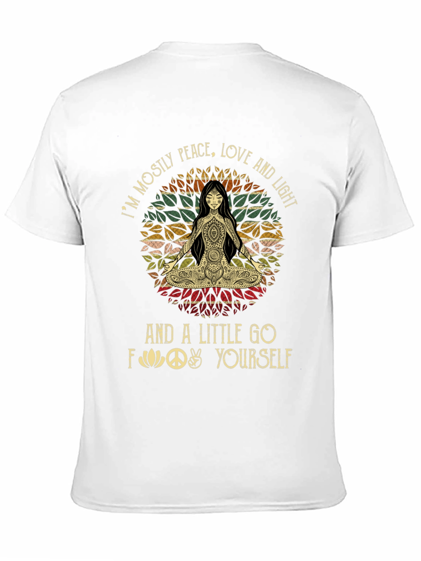 Peace Love and Light Graphic T-Shirt