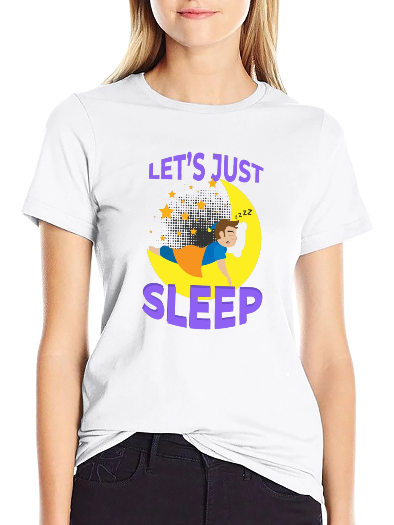 Lets Just Sleep T-Shirt | Comfort Sleepwear