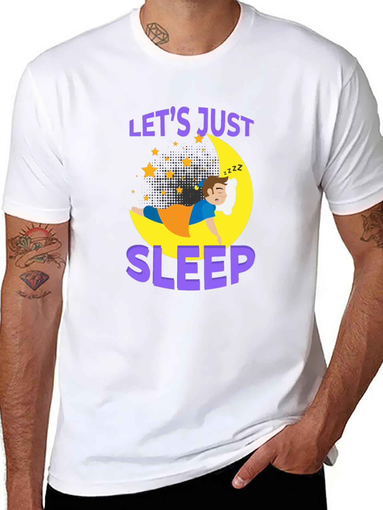 Lets Just Sleep T-Shirt | Comfort Sleepwear