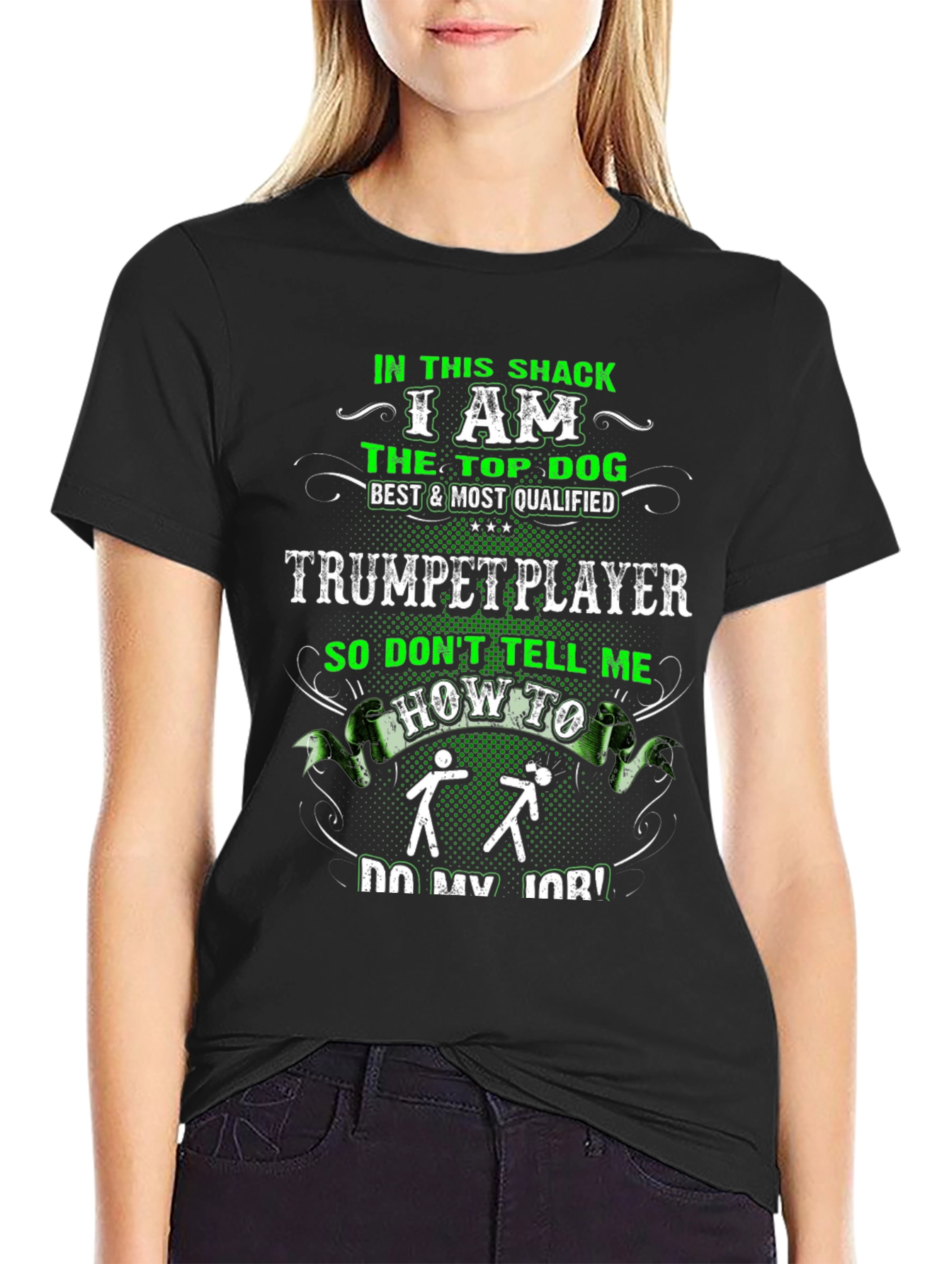 In This Shack Trumpet Player T-Shirt