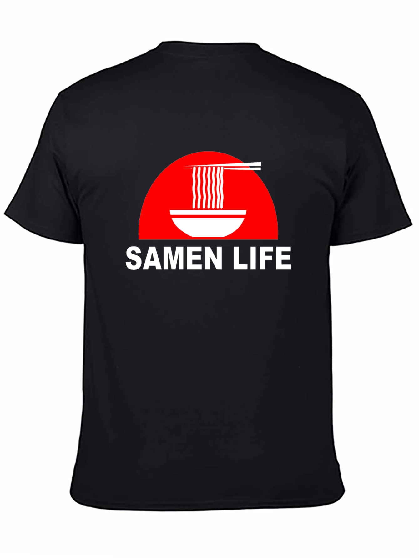 Samen Life Ramen Bowl Graphic T-Shirt
