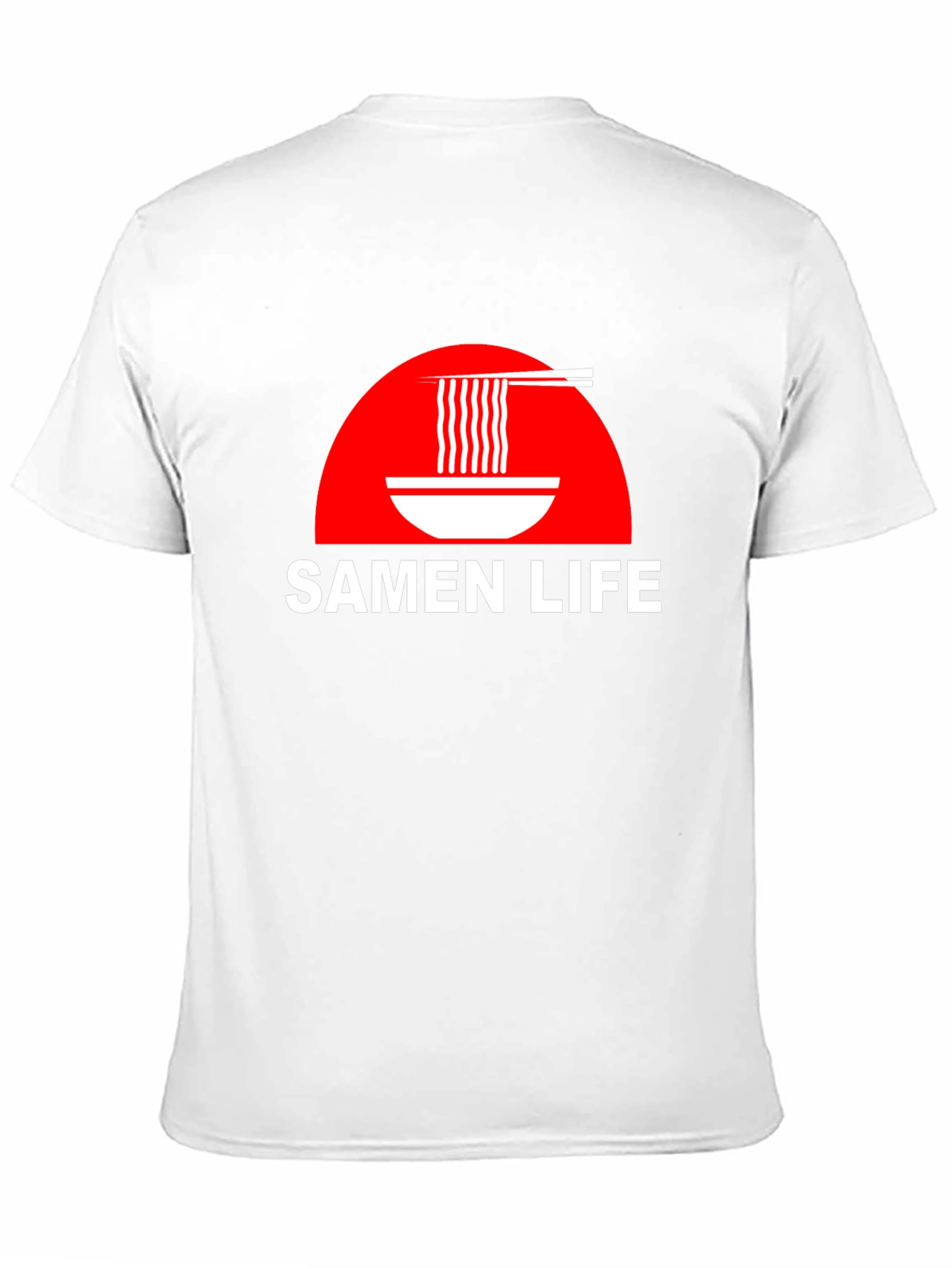 Samen Life Ramen Bowl Graphic T-Shirt