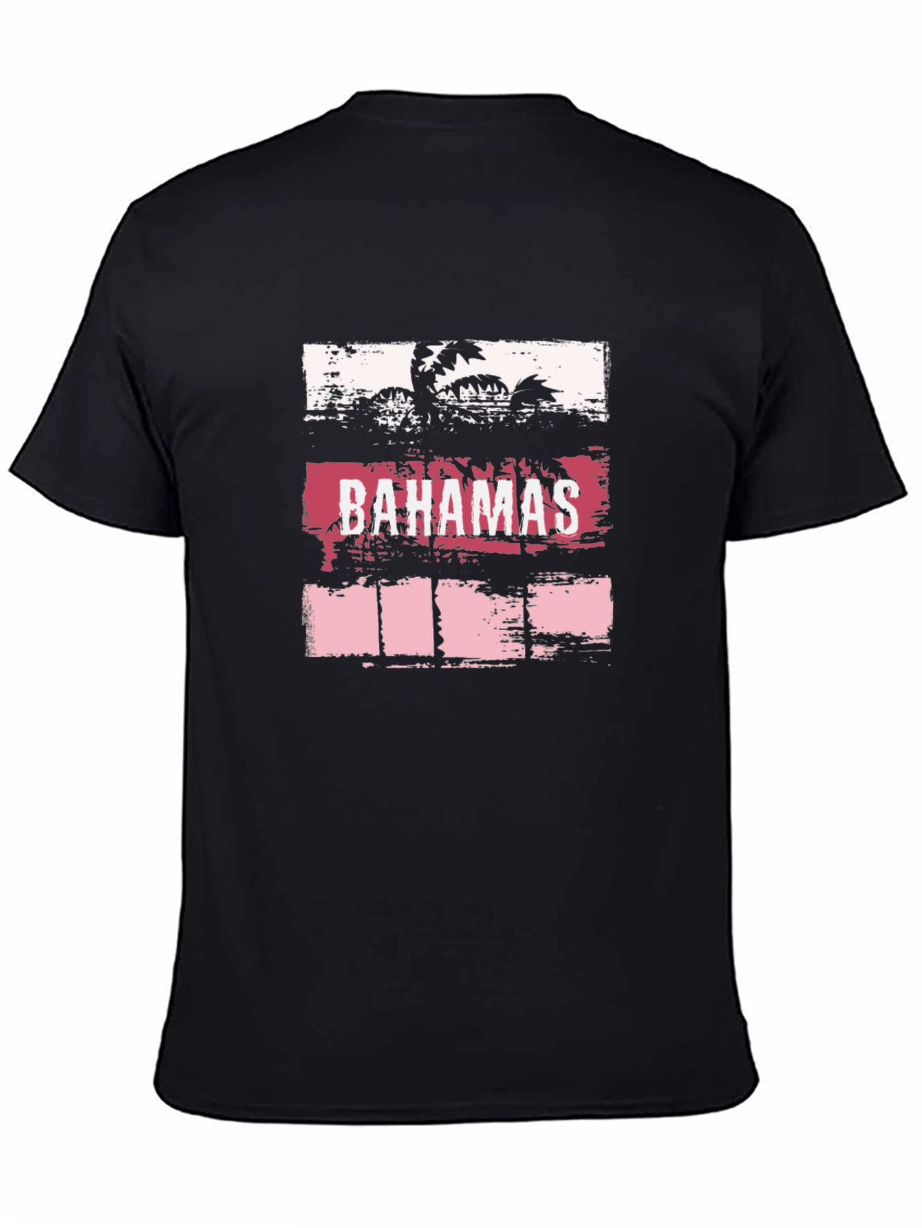 Bahamas Palm Tree T-Shirt - Island Vibes