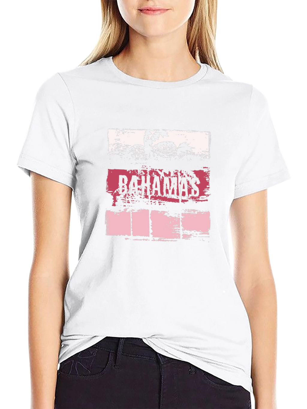 Bahamas Palm Tree T-Shirt - Island Vibes