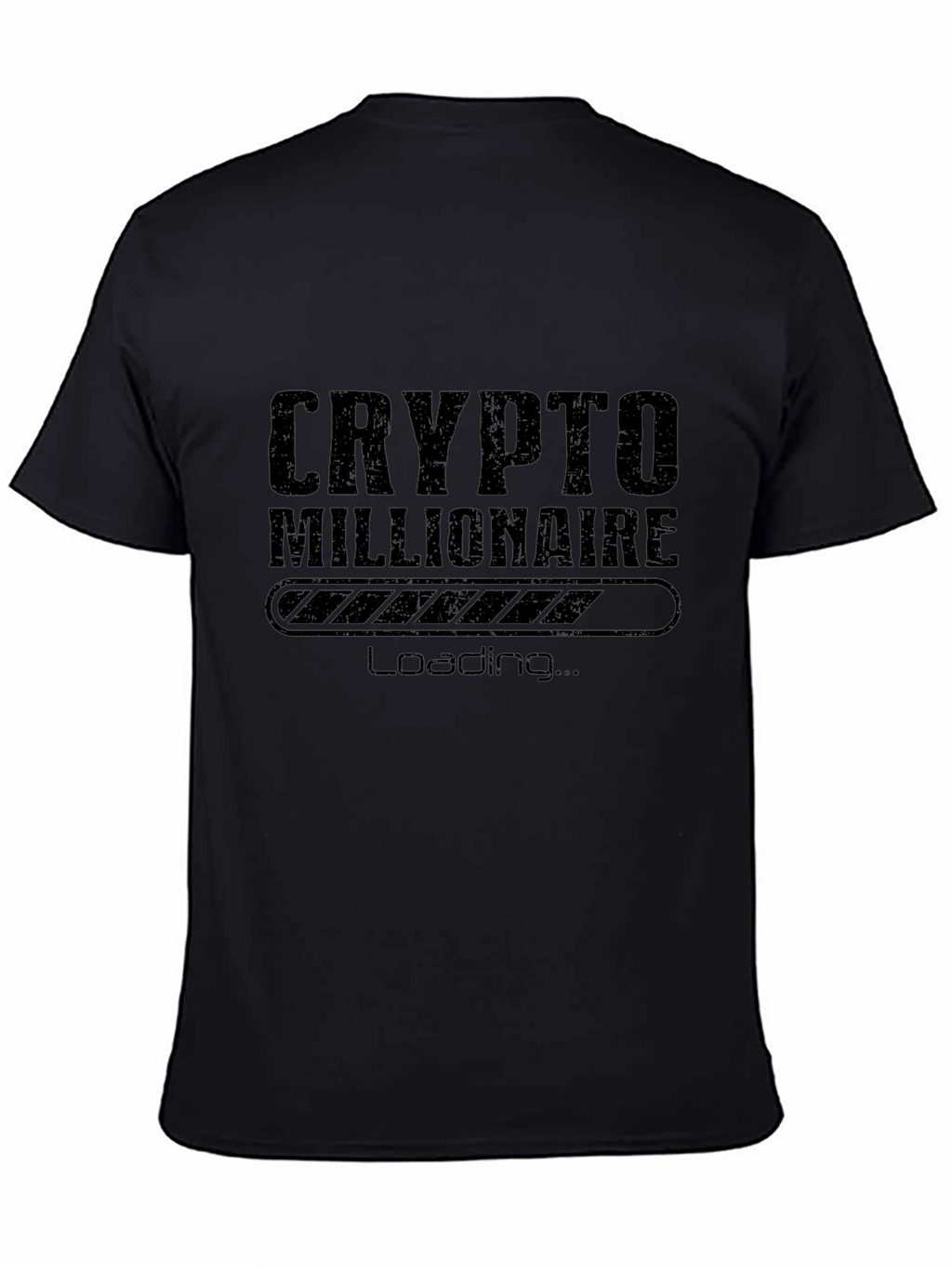 Crypto Millionaire Loading Graphic T-Shirt