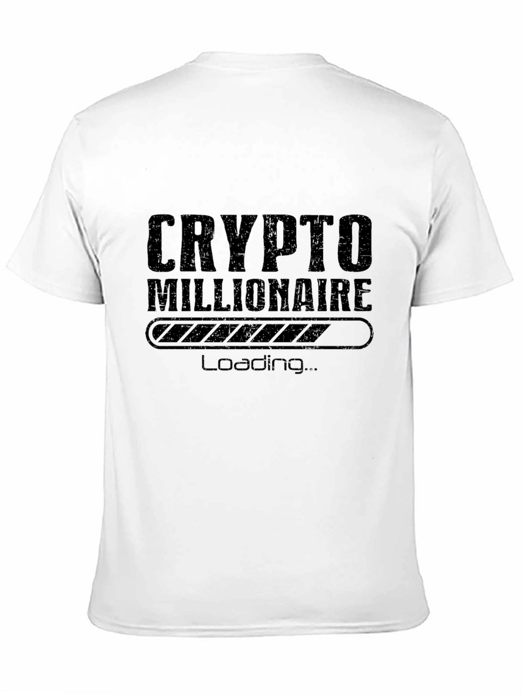 Crypto Millionaire Loading Graphic T-Shirt