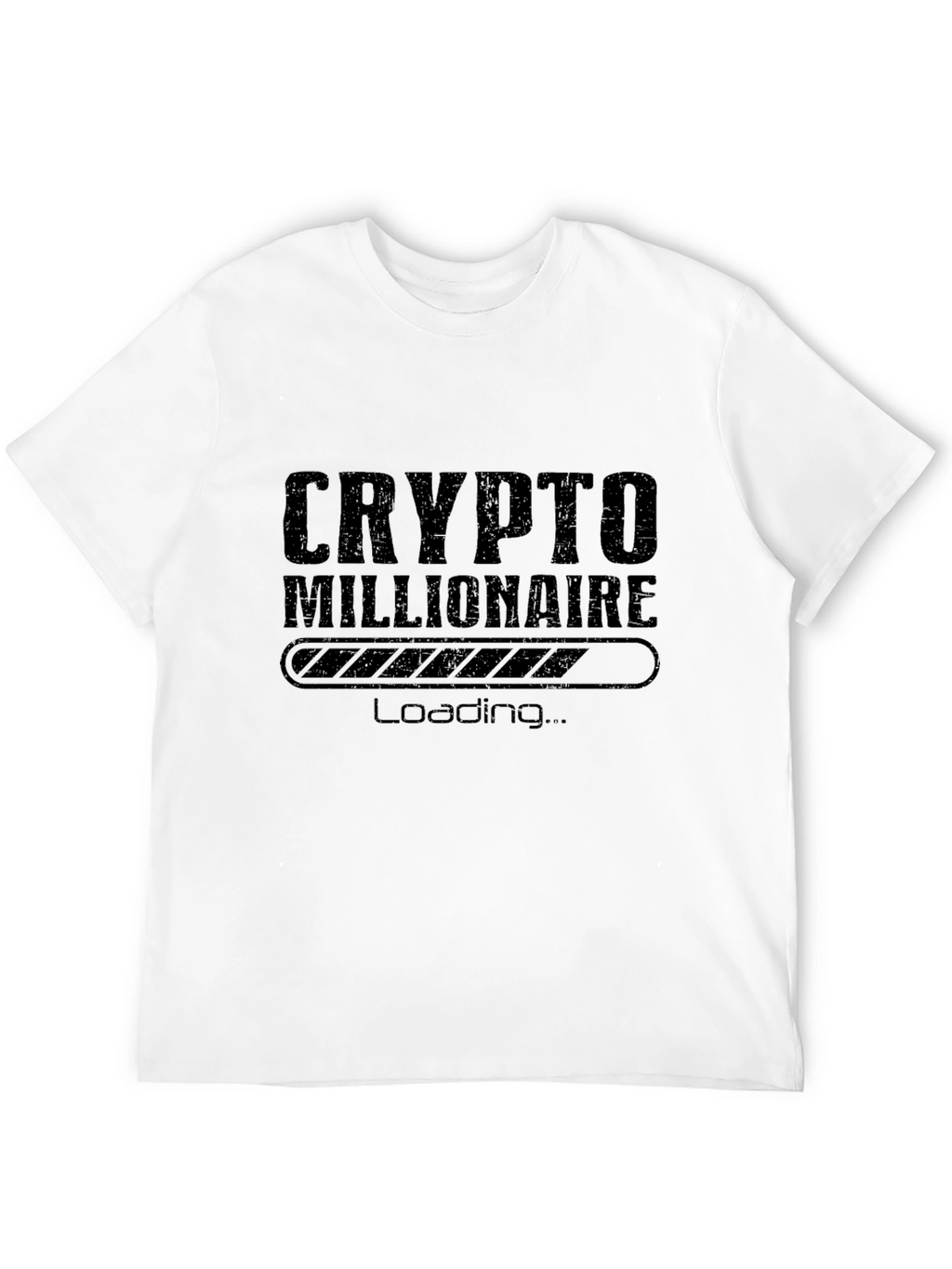 Crypto Millionaire Loading Graphic T-Shirt