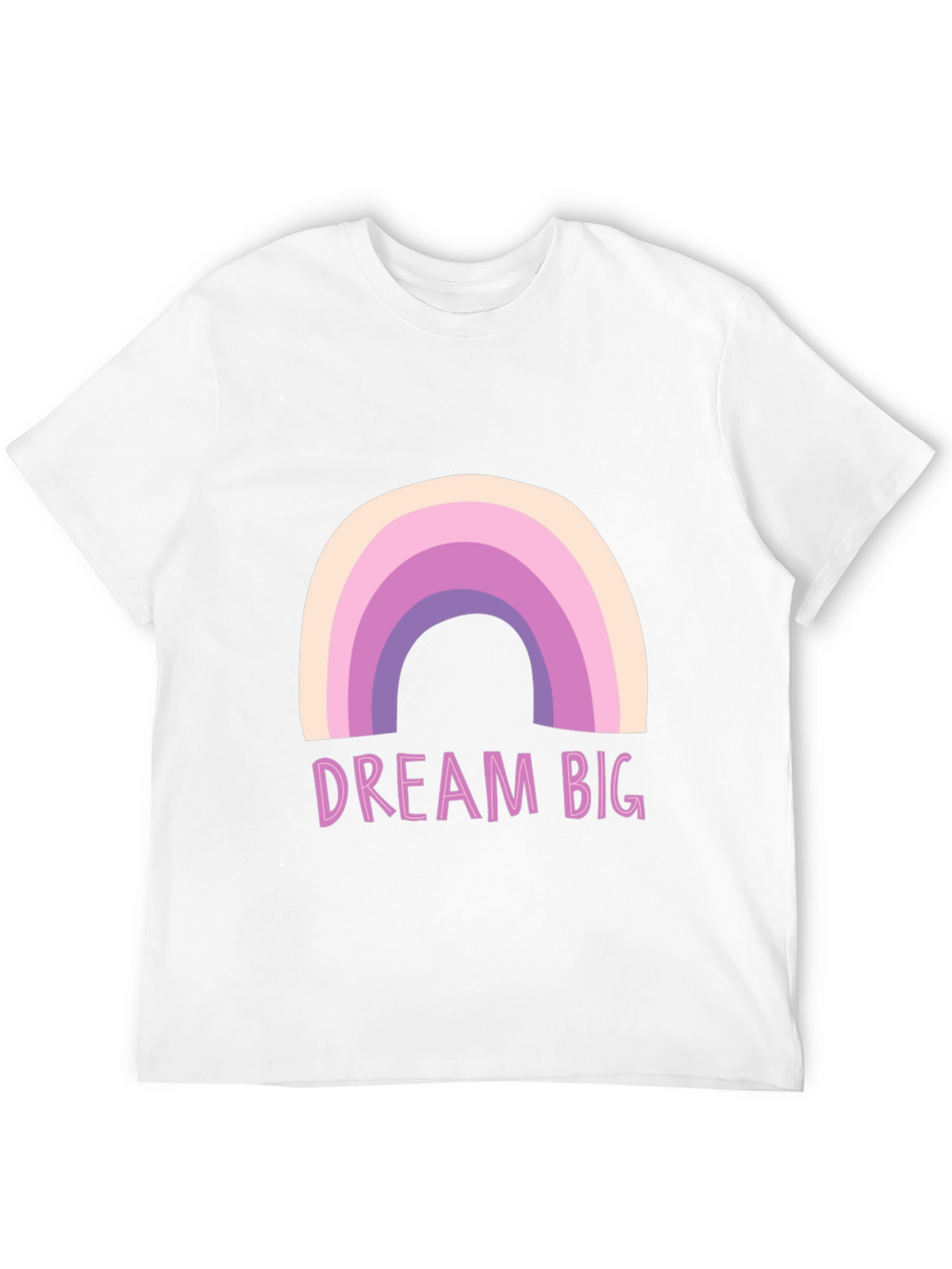Dream Big Rainbow Graphic Tee