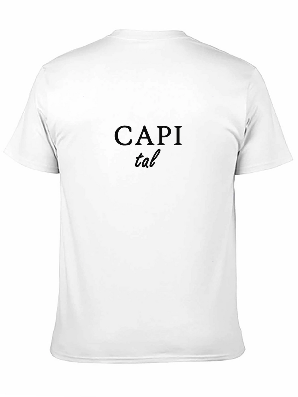 CAPI tal Black Graphic Tee