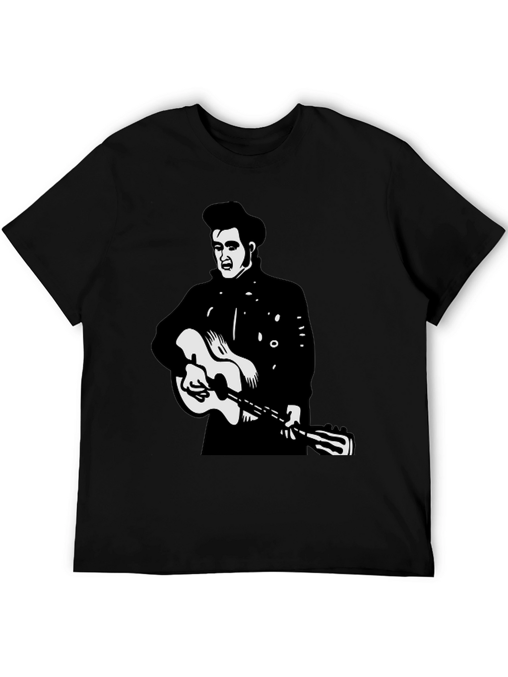 Johnny Cash Graphic Black T-Shirt