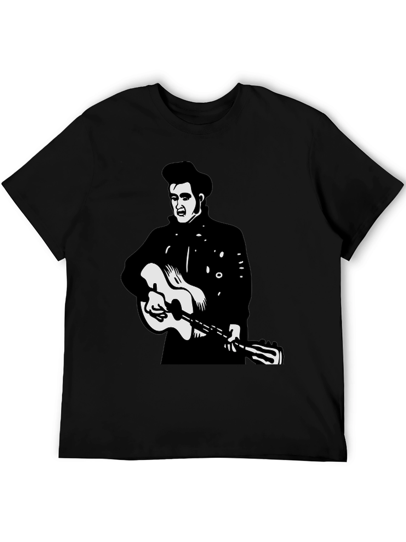 Johnny Cash Graphic Black T-Shirt