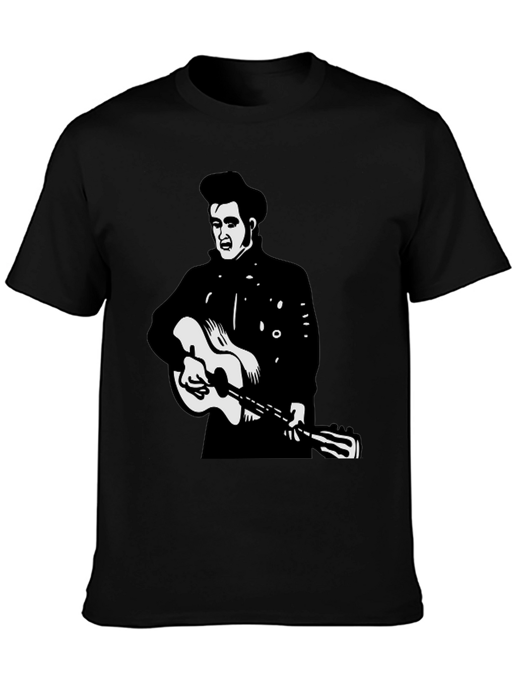 Johnny Cash Graphic Black T-Shirt