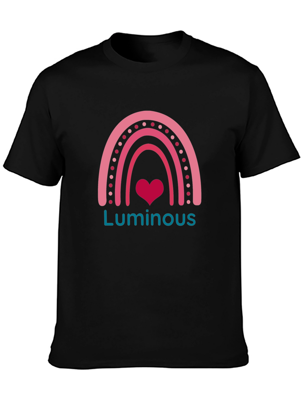 Luminous Heart Rainbow T-Shirt