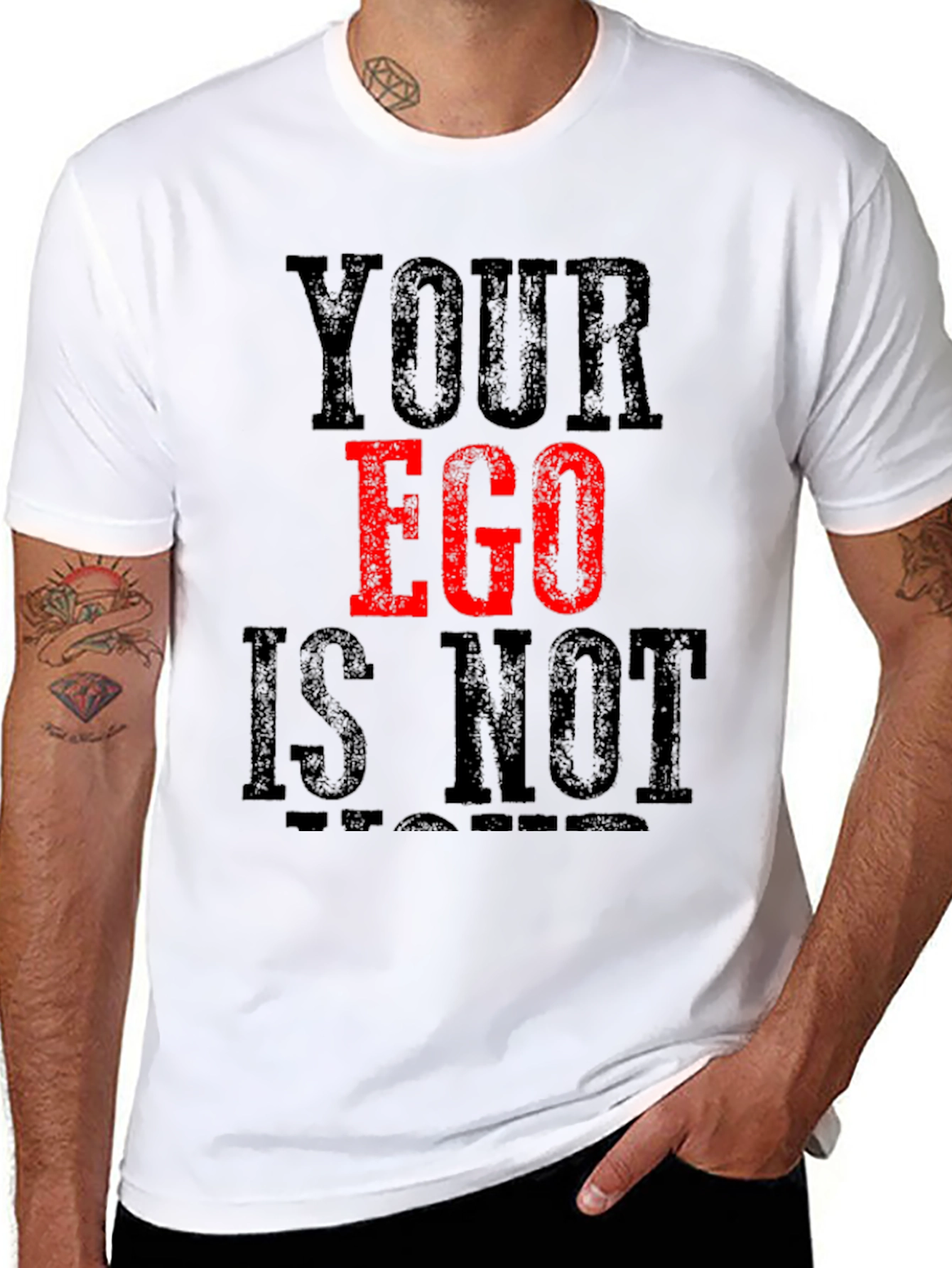 Your Ego Is Not Negotiable Graphic T-Shirt