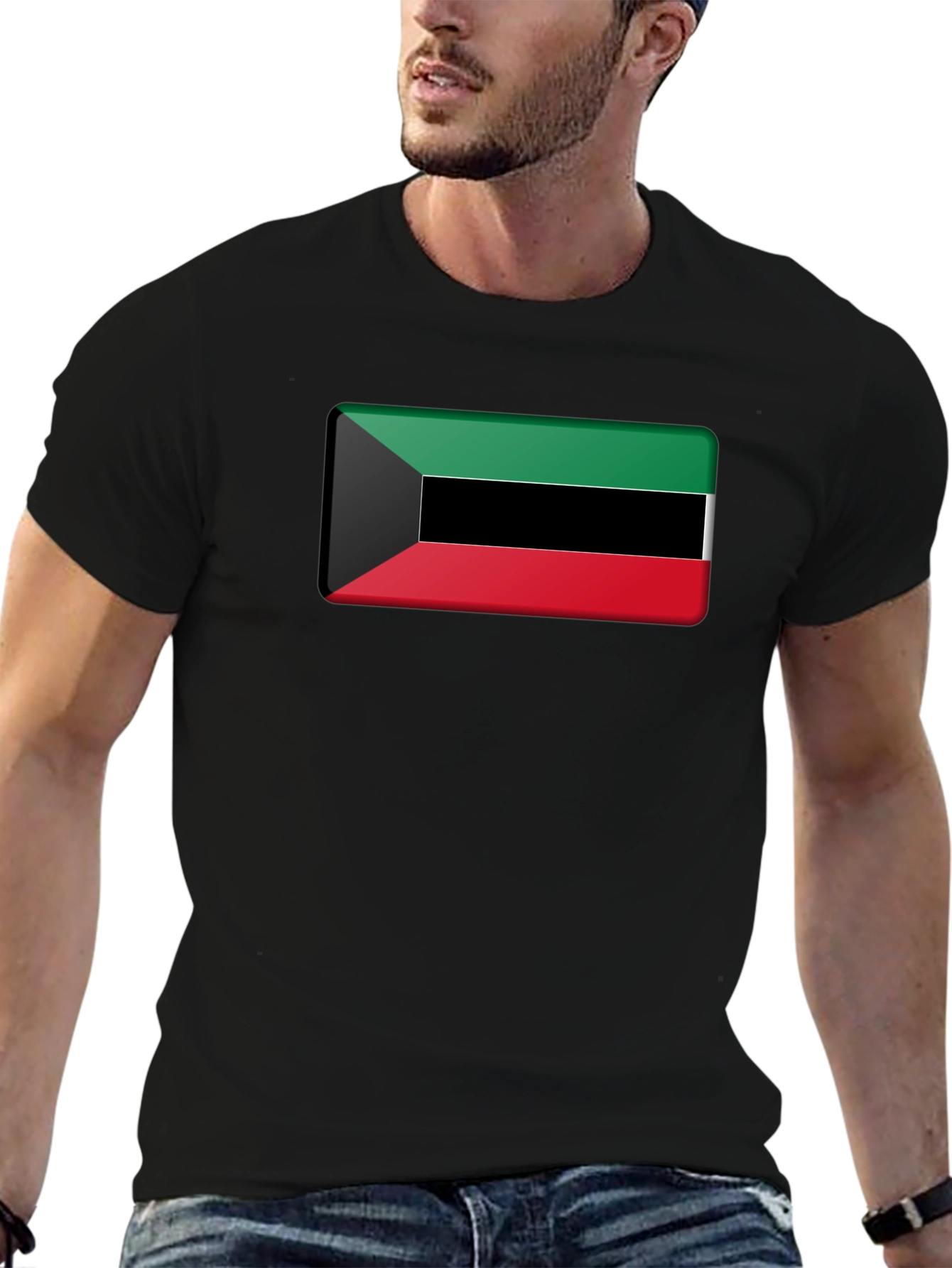 Kuwait Flag T-Shirt - Unisex Graphic Tee