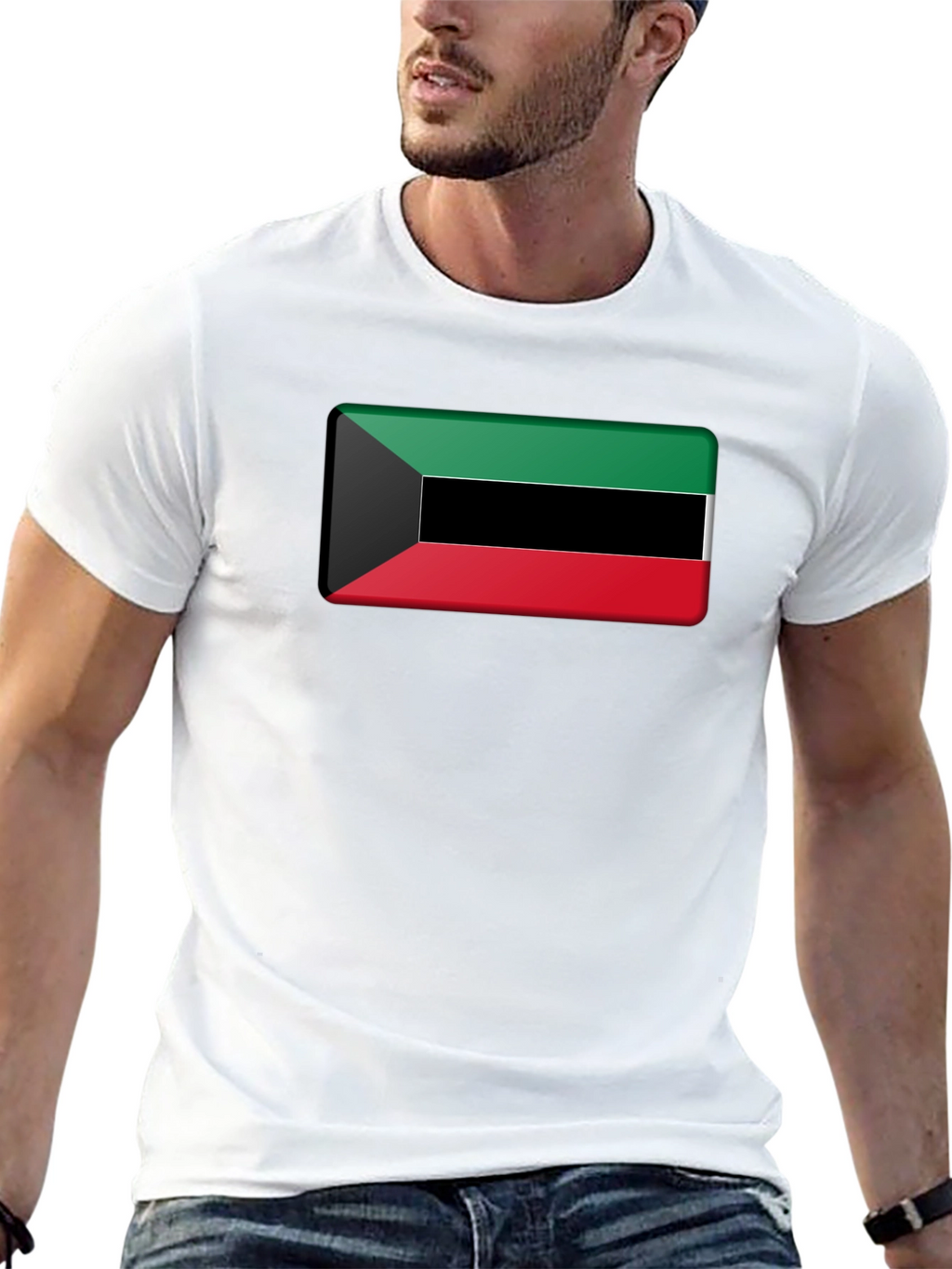 Kuwait Flag T-Shirt - Unisex Graphic Tee
