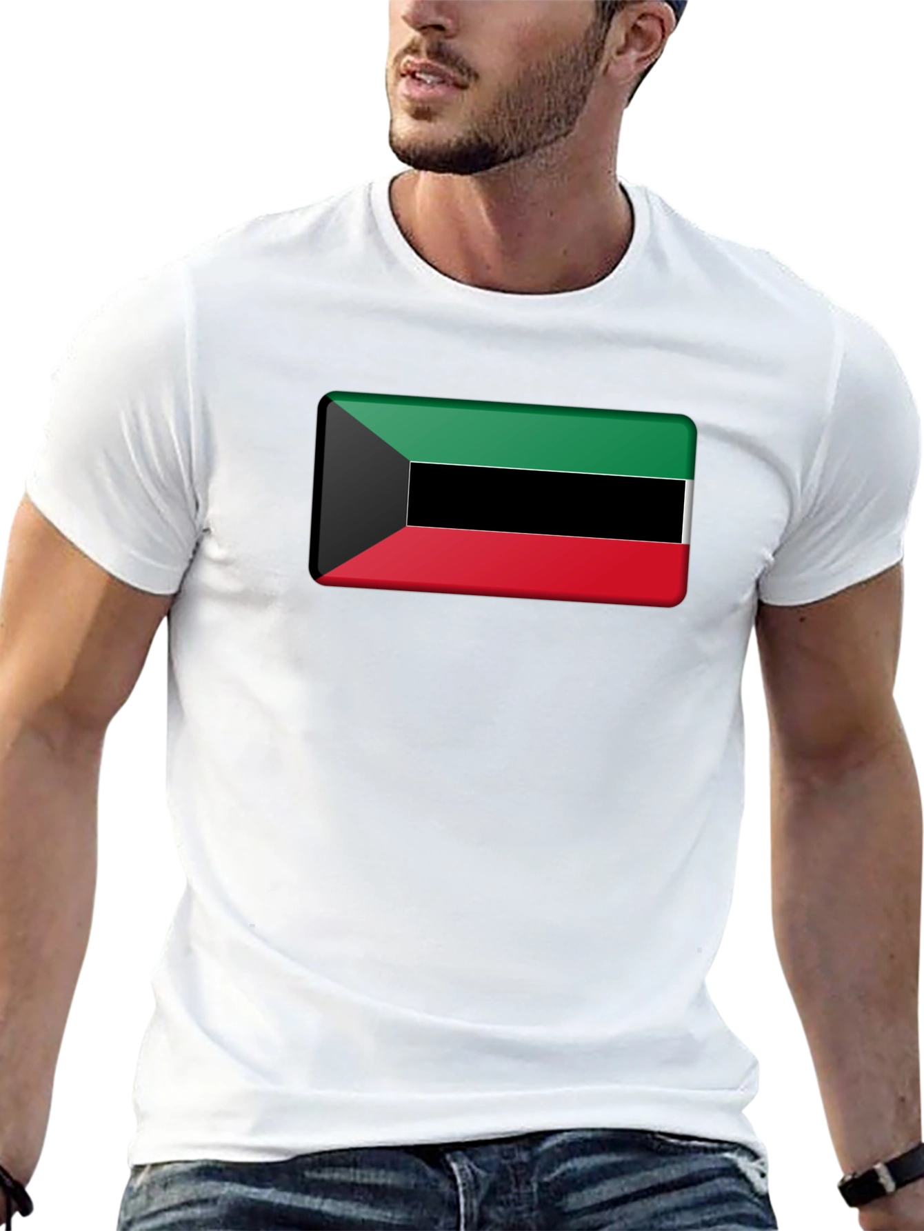 Kuwait Flag T-Shirt - Unisex Graphic Tee
