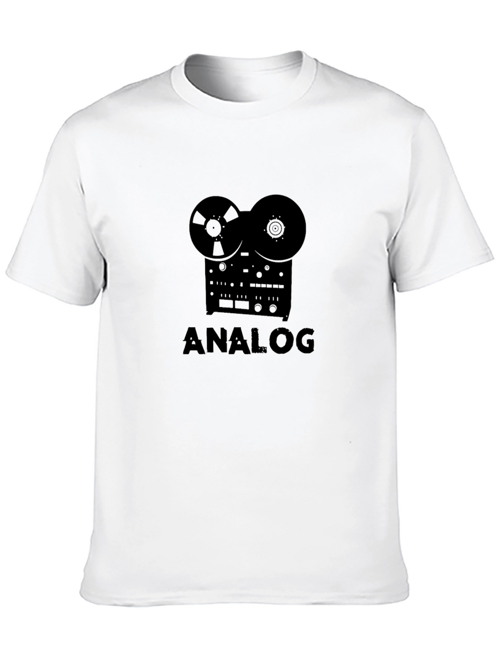 Analog Reel-to-Reel Tape Recorder T-Shirt
