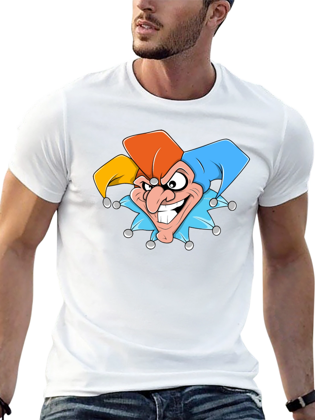 Jester Graphic T-Shirt - Black