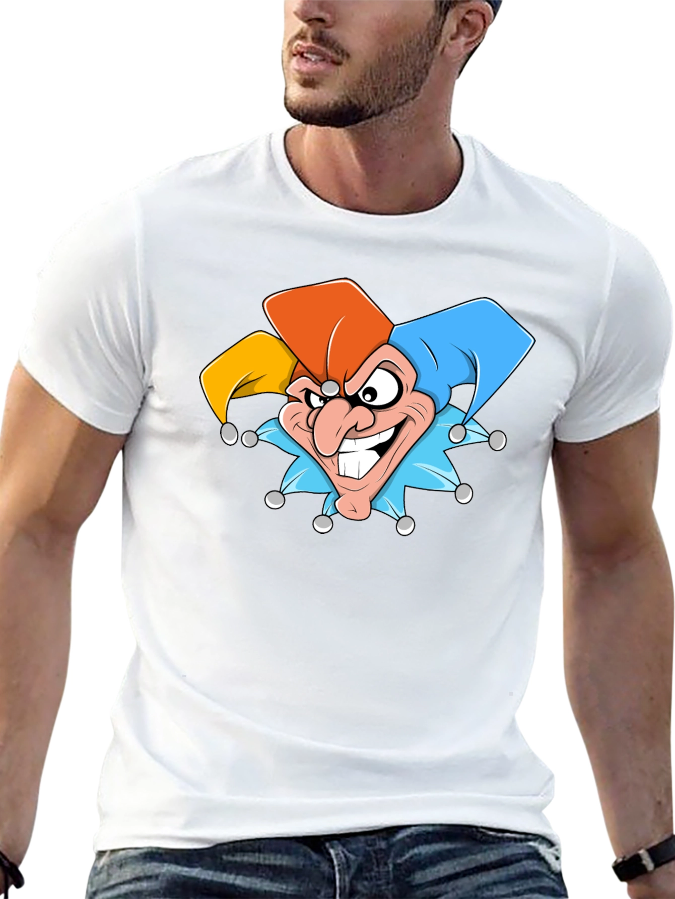 Jester Graphic T-Shirt - Black