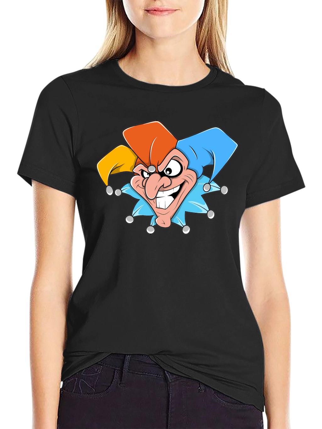 Jester Graphic T-Shirt - Black