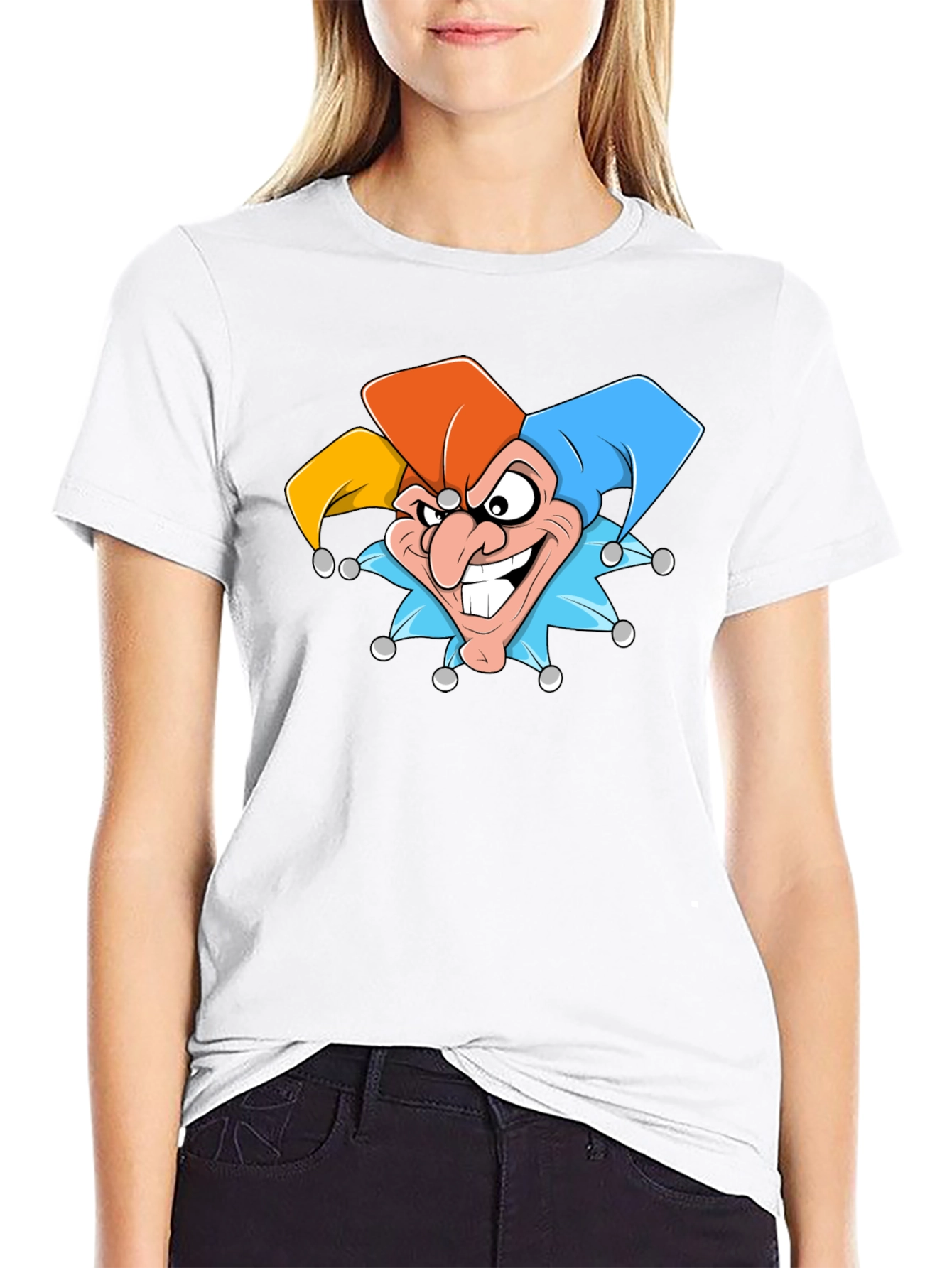 Jester Graphic T-Shirt - Black