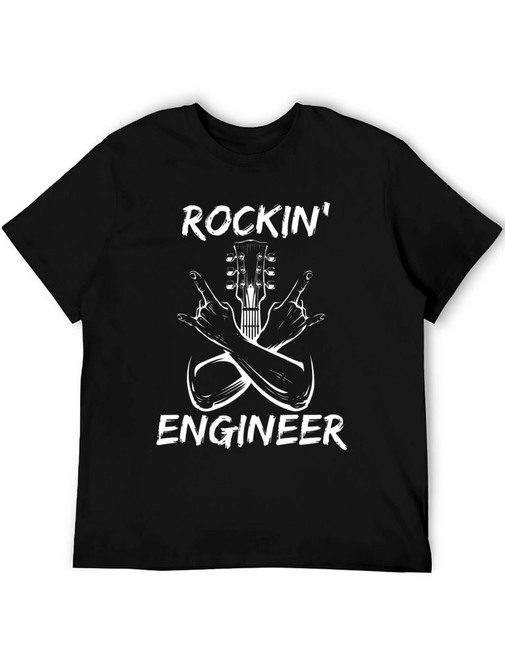 Rockin Engineer Graphic T-Shirt