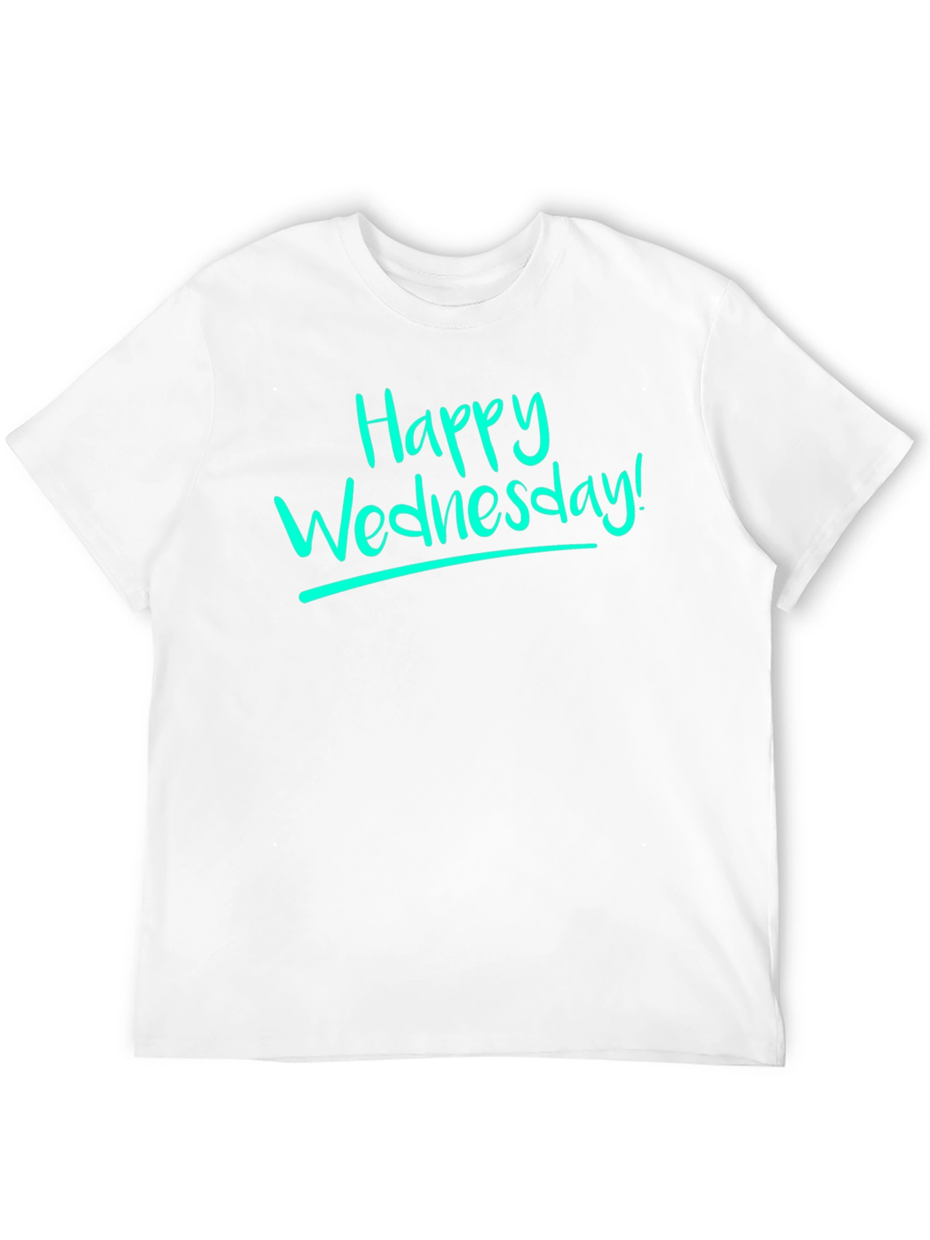 Happy Wednesday T-Shirt - Stylish Everyday Wear